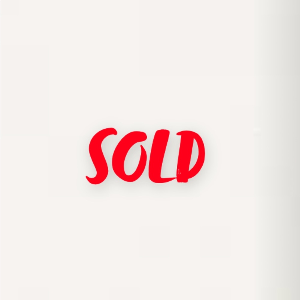 Below is sold!